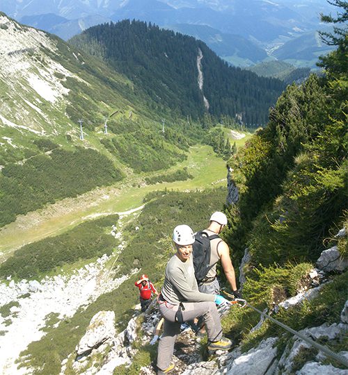 Klettersteig via ferrta Hochkar copy